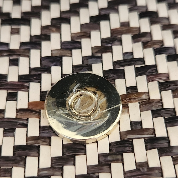 J.McLAUGHLIN Women's Woven Chevron Envelope Flap Crossbody Clutch Chain Bag NEW - Picture 4 of 13